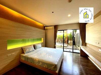 เช่าคอนโด อู้ฟู่ ขอนแก่น : คอนโดหรู ขนาด 52 ตารางเมตร มีสวนส่วนตัวหลังห้อง วิวบึงแก่นนครสุดสวย
