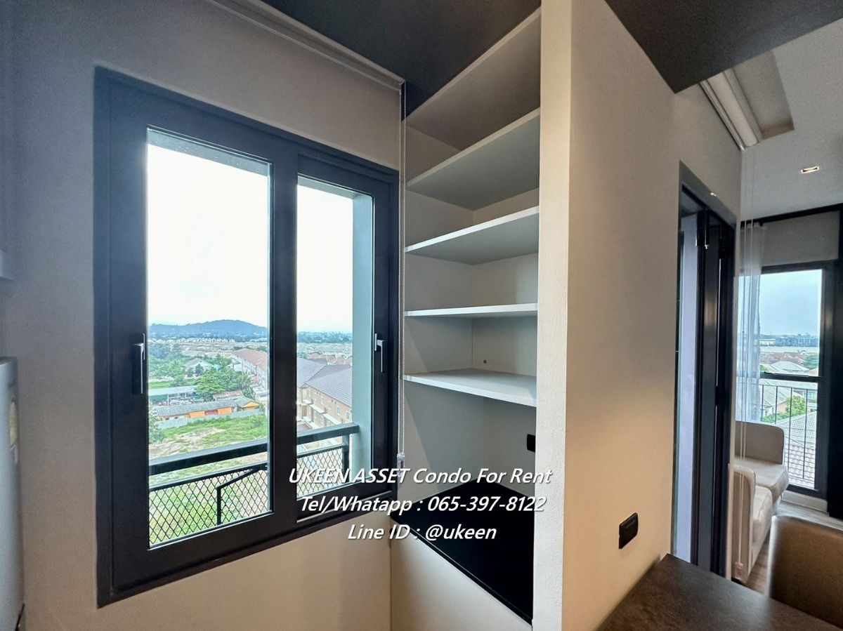 รูป UK01-018 ให้เช่า Chamonix Condo ศรีราชา ขนาด: 35 ตร.ม.  💥 ราคาเช่า: 10,000 บาท/เดือน   - รูปที่ 7/19