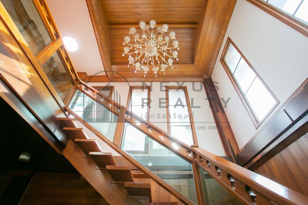 picture ✨Luxury Teakwood House for Rent near MRT Ratchadaphisek – Cozy Living, Prime Location✨ - 42/75