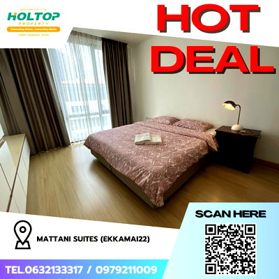 Condos for rent : #Z2376💥110968🔥 Condo for rent: Mattani Suites (Ekkamai 22)