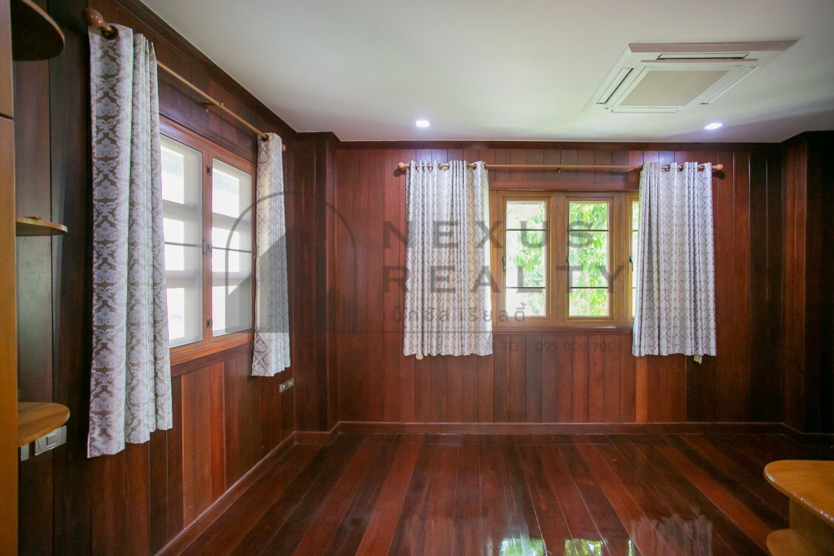 picture ✨Luxury Teakwood House for Rent near MRT Ratchadaphisek – Cozy Living, Prime Location✨ - 34/75