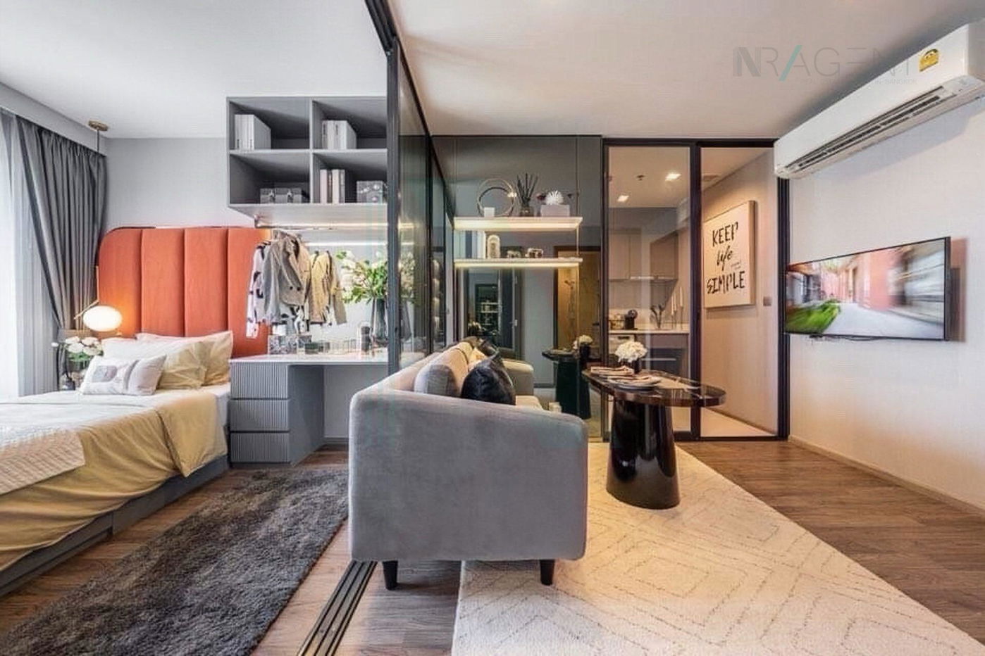 picture For Rent Condo LIFE LADPRAO VALLEY Building 1, Floor 21,1 bed room, Room size 35 sqm - 2/8