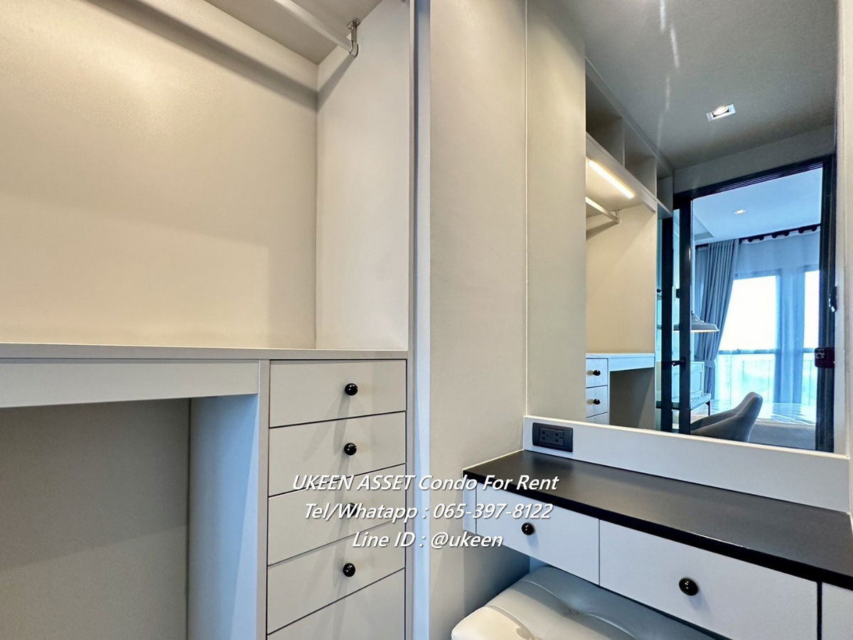 รูป UK01-018 ให้เช่า Chamonix Condo ศรีราชา ขนาด: 35 ตร.ม.  💥 ราคาเช่า: 10,000 บาท/เดือน   - รูปที่ 16/19