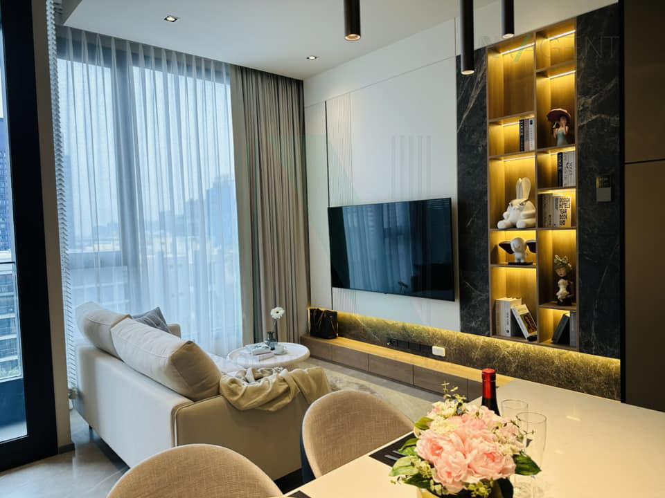 รูป 🚩Best room!🚩 ให้เช่าคอนโด ไฮด์ เฮอริเทจ ทองหล่อ อาคาร 1 ชั้น 8 1 ห้องนอน ขนาด 51.00 ตรม ใกล้ เมเจอร์ ซีนีเพล็กซ์ สุขุมวิท - รูปที่ 2/8
