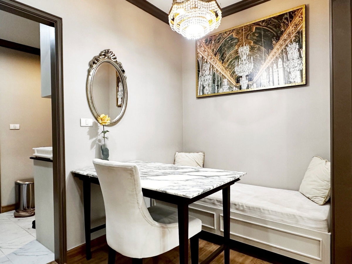 picture For Rent Condo THE RESERVE KASEMSAN 3 Building 1, Floor 1,1 bed room, Room size 44 sqm - 6/10