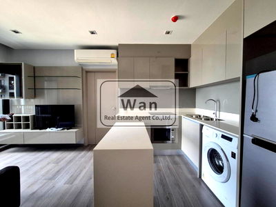 คอนโดให้เช่า : ให้เช่า The politan Rive ชั้น 33 แบบ 2 ห้องนอน เฟอร์นิเจอร์ครบพร้อมอยู่ ราคาประหยัด