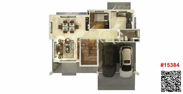 picture For sale: 2-storey detached house, Bangkok Boulevard, Srinakarin-Bangna, back corner house - 13/13