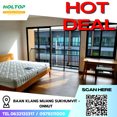 Townhouses for rent Bangkok : #R6332  🎉 140968 House for rent Baan Klang Muang Sukhumvit - Onnut