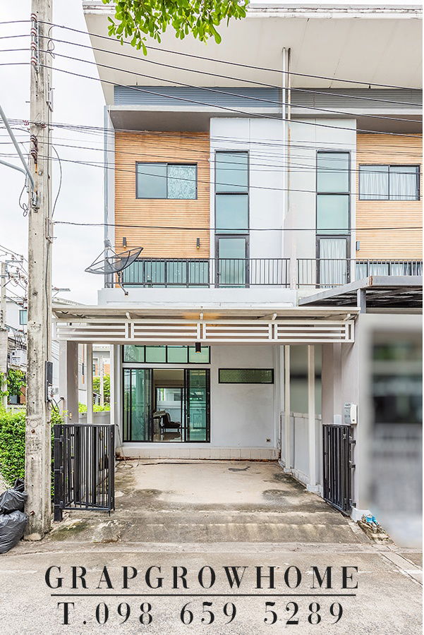 picture 3-storey townhouse, Eco Space Bangna-Wongwaen, near Mega Bangna-Expressway-Suvarnabhumi Airport - 1/29