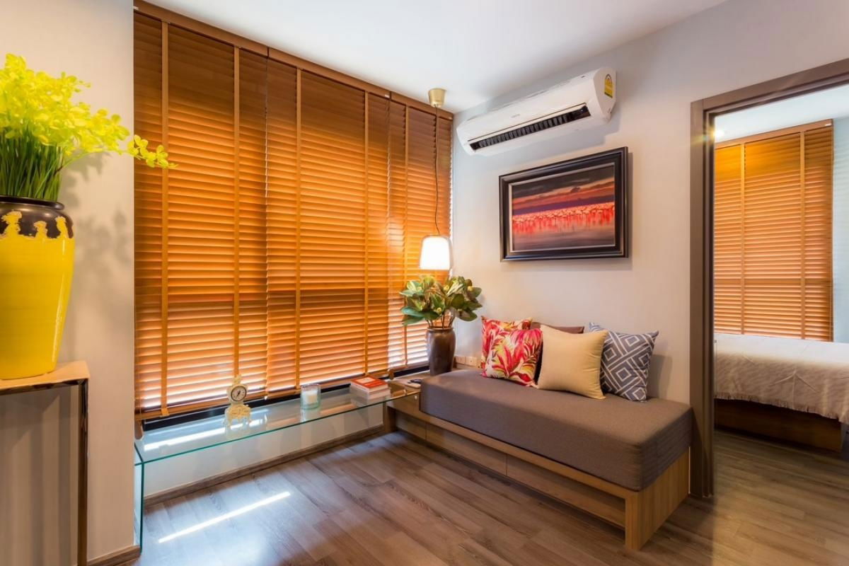 picture The Base Park West Sukhumvit 77   48.46 sq m  2 bedrooms, 1 bathroom  7th floor  Corner unit  Garden view - 2/12