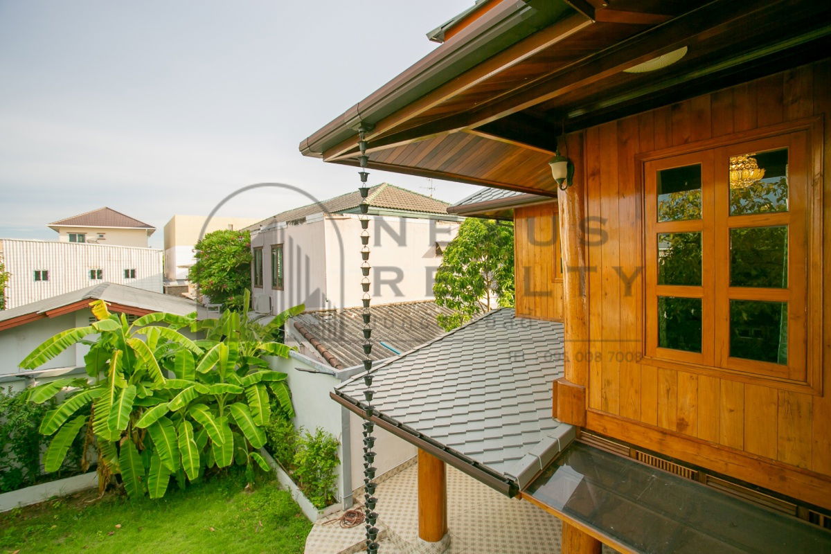 picture ✨Luxury Teakwood House for Rent near MRT Ratchadaphisek – Cozy Living, Prime Location✨ - 9/75