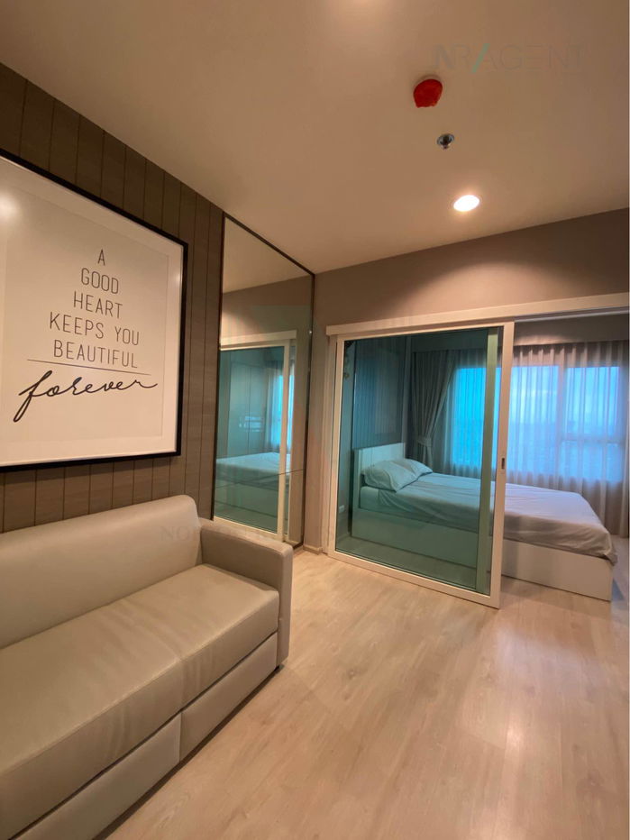 picture 🔺 For Rent Condo ASPIRE RATCHADA-WONGSAWANG Building 1, Floor 5,1 bed room, Room size 27 sqm - 3/8
