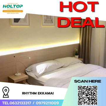 #R6321 🎉 140968 Condo for rent  Rhythm Ekkamai 