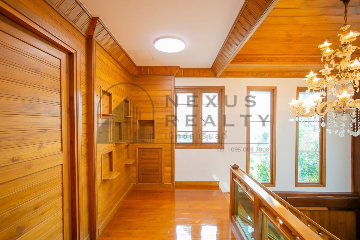 picture ✨Luxury Teakwood House for Rent near MRT Ratchadaphisek – Cozy Living, Prime Location✨ - 36/75