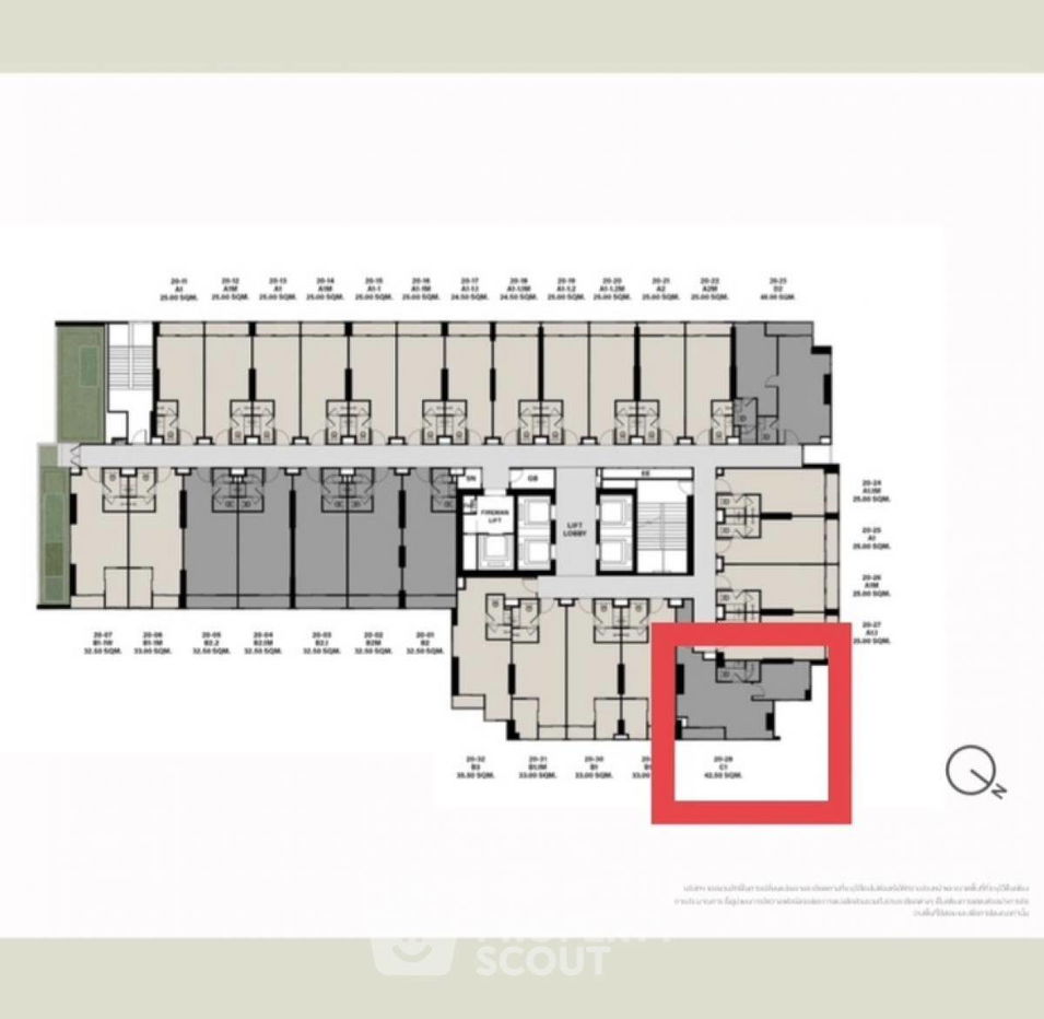 picture 2-BR Condo at Culture Chula near MRT Sam Yan (ID 2307209) - 8/8