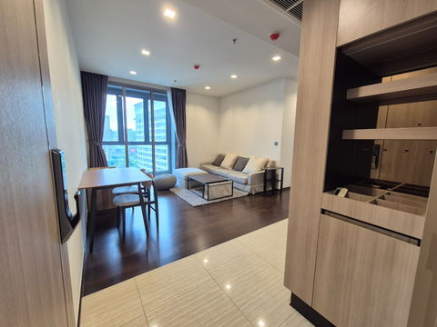 ✅️( ห้องมุม ไม่ติดใคร! ) 2 Bedroom 2 Bathroom 60 ตรม. The Line Ratchathewi ใกล้ BTS ราชเทวี