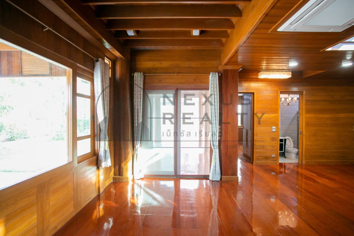 picture ✨Luxury Teakwood House for Rent near MRT Ratchadaphisek – Cozy Living, Prime Location✨ - 56/75