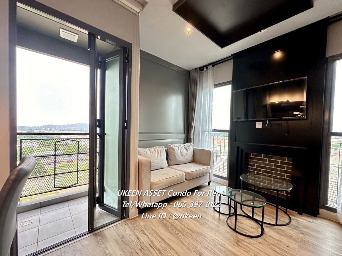 รูป UK01-018 ให้เช่า Chamonix Condo ศรีราชา ขนาด: 35 ตร.ม.  💥 ราคาเช่า: 10,000 บาท/เดือน   - รูปที่ 2/19