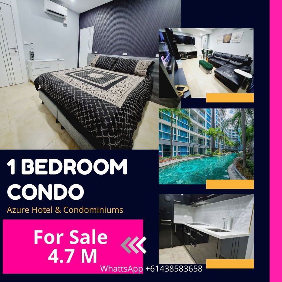 รูป 1 Bedroom at Azure Condominiums - รูปที่ 1/10