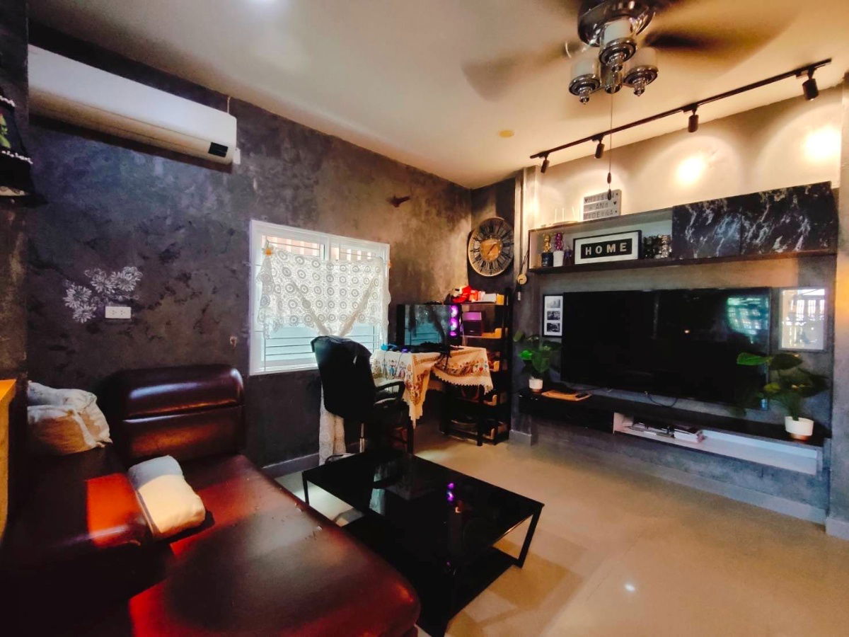 picture Single-story house for sale in Khlong Hae, 2 bedrooms, good atmosphere, no flooding, for sale at 3.59 million baht. - 6/9