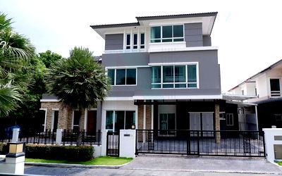 บ้านเดี่ยว กรุงเทพมหานคร : 📌 ขายบ้านเดี่ยว โครงการ แกรนด์ บางกอก บูเลอวาร์ด พระราม 9 - ศรีนครินทร์ 3 ชั้น 5 ห้องนอน 6 ห้องน้ำ