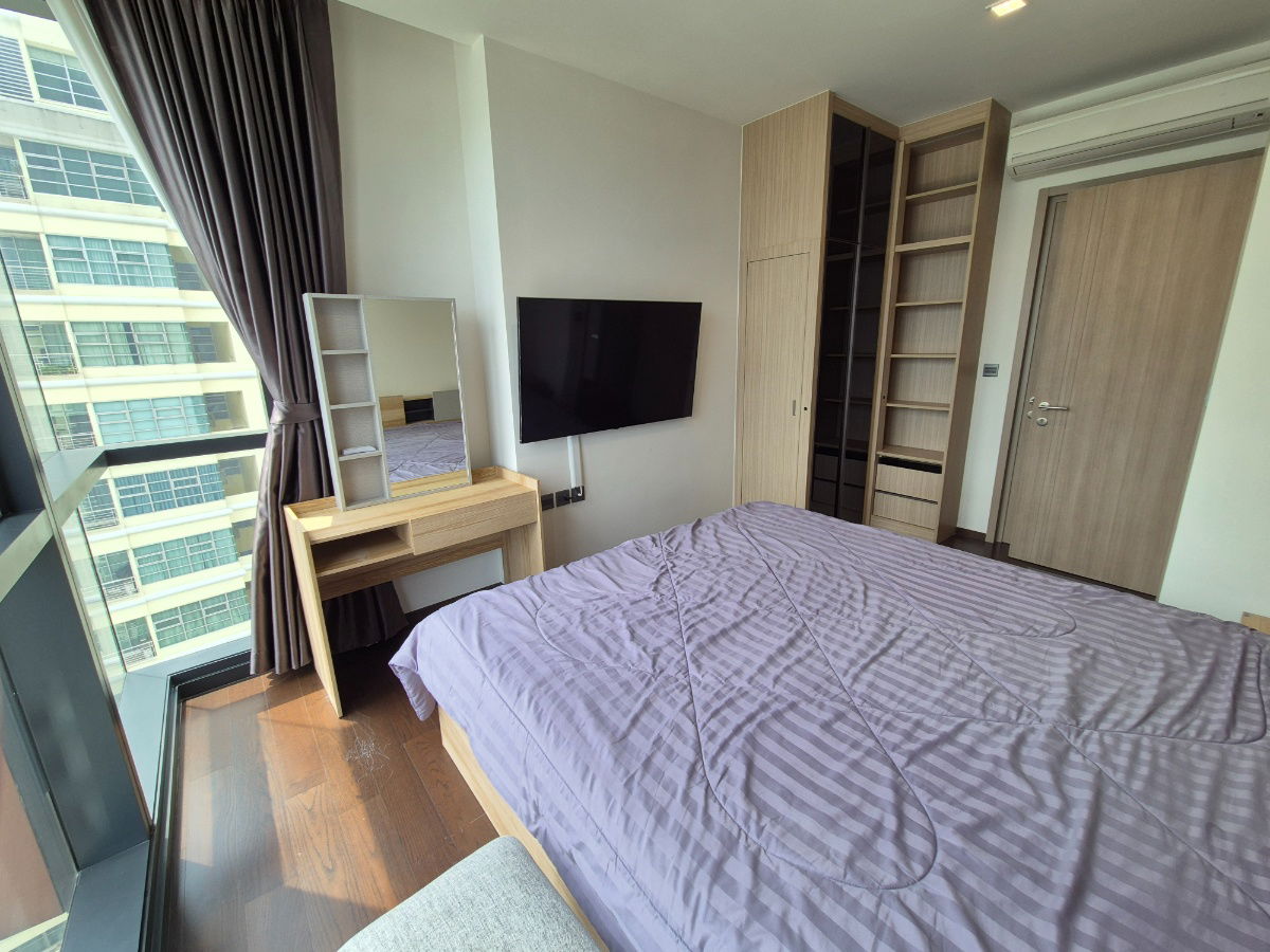 picture ✅️(Corner room!) 2 Bedroom 2 Bathroom 60 sq m. The Line Ratchathewi near BTS Ratchathewi - 14/18