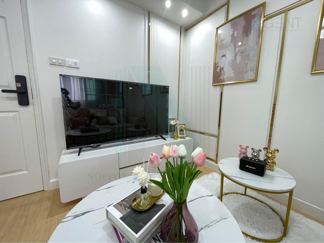 picture 📌 For Rent Condo LUMPINI CENTER NAWAMIN Building B, Floor 4,1 bed room, Room size 27 sqm - 6/8