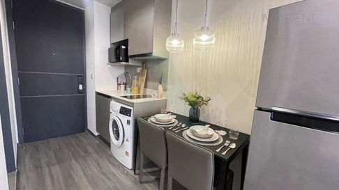 🚩 For Rent Condo IDEO MOBI RANGNAM Building 1, Floor 24,Studio, Room size 30 sqm