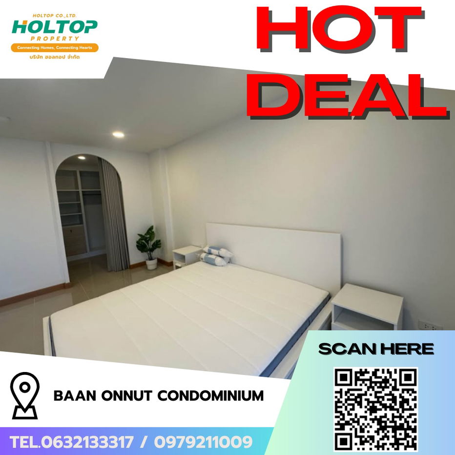 picture #R6343  🎉 140968 Condo for rent  Baan Onnut Condominium - 1/11