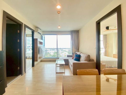 Rent RHYTHM RATCHADA 72 sqm 2bed fully furnish 35,000 baht