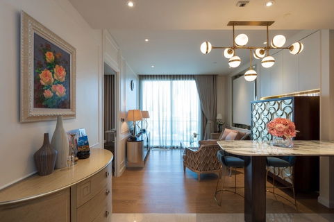 รูปภาพ Magnolias Waterfront Residences 1 bedroom, 1 bathroom Floor 16th Size : 65 sq.m Furniture : Fully Furnished
