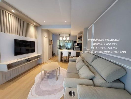 picture FOR RENT INDY 2 BANGNA KM.7 / 2 bedrooms 3 bathrooms / 18 Sqw. 120 Sqm. **32,000** JUST 10 MIN FROM MEGA BANGNA - 2/12
