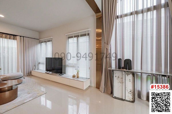 picture For sale: 2-storey detached house, Burasiri Krungthep Kreetha, Phase 1, corner house, ready to move in - 3/15