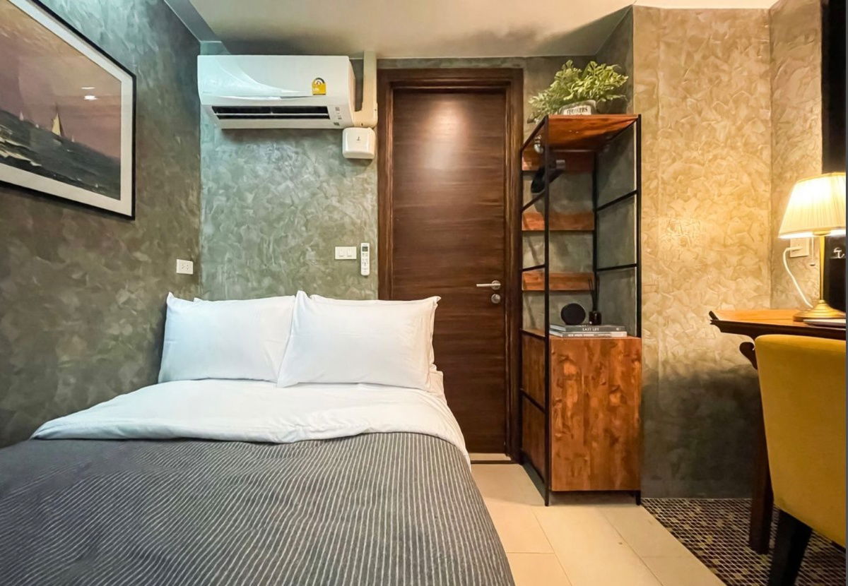 picture For rent: Sathorn Prime Residence, 2 bedrooms, beautiful, ready to move in, near BRT Akar Songkhro. Interested? Add me on Line @841qqlnr - 14/24
