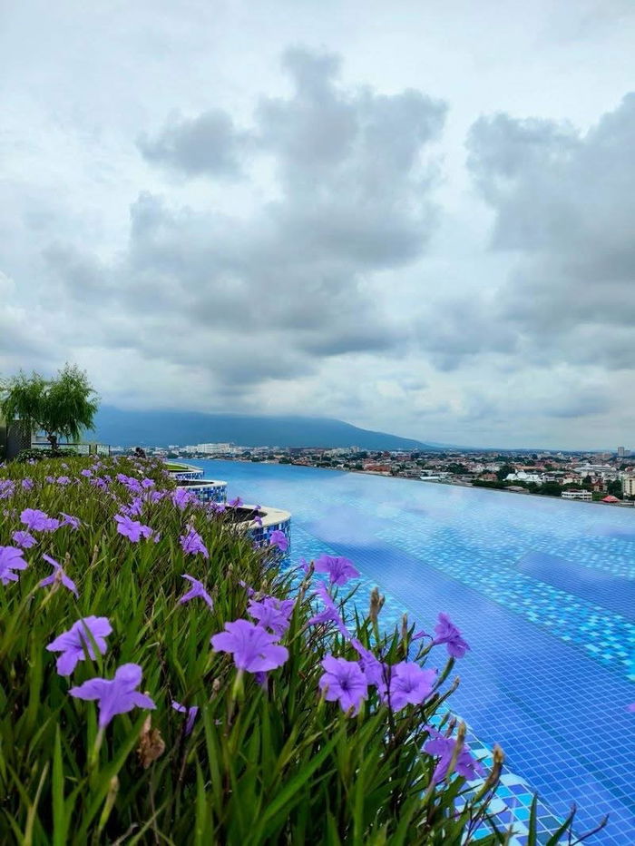 picture ✅Astra Sky River for rent, 14th floor, size 32 sq m, 24,000 baht ☎️064-792-4426 (Ben) - 13/17