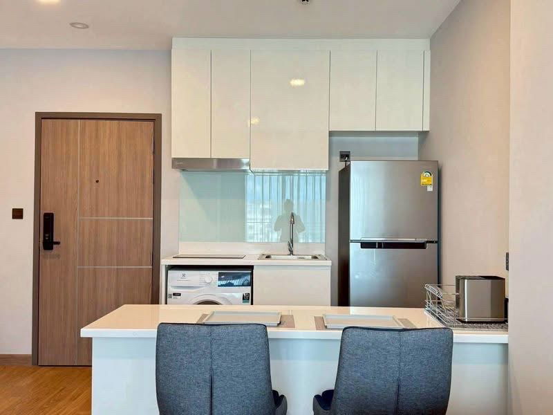 picture ✅Astra Sky River for rent, 14th floor, size 32 sq m, 24,000 baht ☎️064-792-4426 (Ben) - 3/17