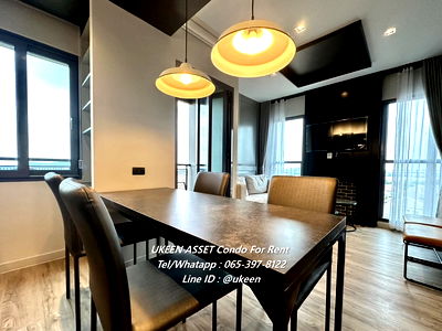 เช่าคอนโด ม.เกษตรศาสตร์ ศรีราชา : UK01-018 ให้เช่า Chamonix Condo ศรีราชา ขนาด: 35 ตร.ม.  💥 ราคาเช่า: 10,000 บาท/เดือน  