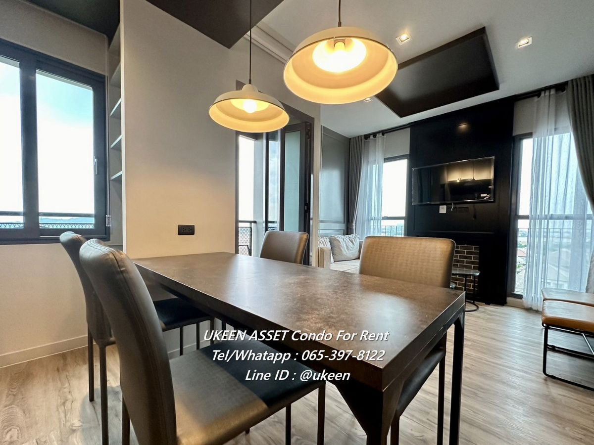 รูป UK01-018 ให้เช่า Chamonix Condo ศรีราชา ขนาด: 35 ตร.ม.  💥 ราคาเช่า: 10,000 บาท/เดือน   - รูปที่ 1/19