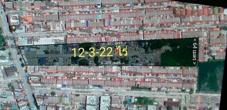 รูป ขายที่ดิน ติดถนนนวลจันทร์(ตลาดนัดเครือบุญ)12-3-22 ไร่ตรงข้ามปั๊ม ปตท. ระหว่างซอยนวลจันทร์20กับ22 แขวงนวลจันทร์ เขตบึงกุ่ม กรุงเทพมหานคร - รูปที่ 1/10