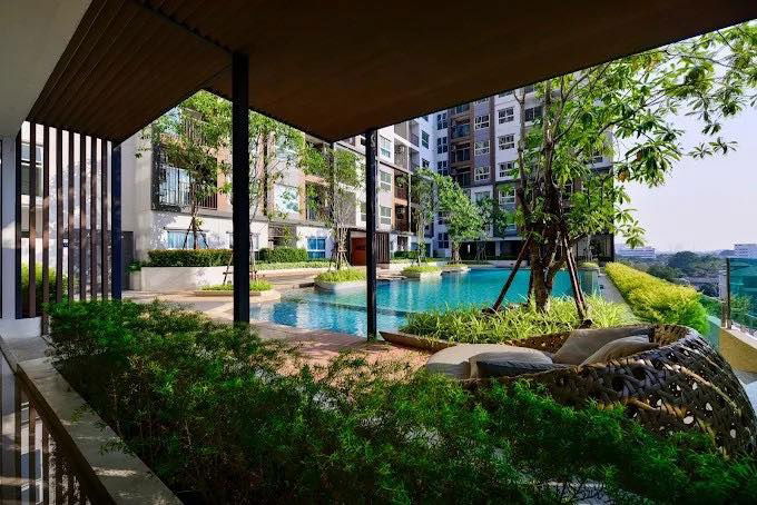 รูป ปล่อยเช่า The Trust Condo Ngamwongwan  ** 7,000 บ./ด. **  30 ตรม.  1ห้องนอน 1ห้องน้ำ  ชั้น 17 - รูปที่ 16/19
