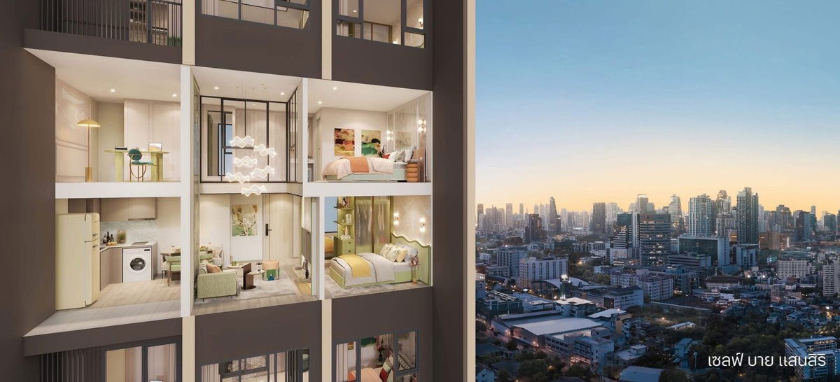 รูป คอนโดใหม่ติดสุขุมวิท 36 จากแสนสิริ ✨📣𝗫𝗘𝗟𝗙 𝗯𝘆 𝗦𝗮𝗻𝘀𝗶𝗿𝗶🏙️ เปิดให้ชมห้องตัวอย่าง 27-28 กย.นี้🚨📞061-6161426/065-4496399🟢LINE: @wsrcondo  - รูปที่ 7/11