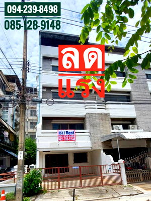 Townhouses for rent Bang Khae : Townhome / home office for rent 4-story close to the mall Bangkhae and MRT