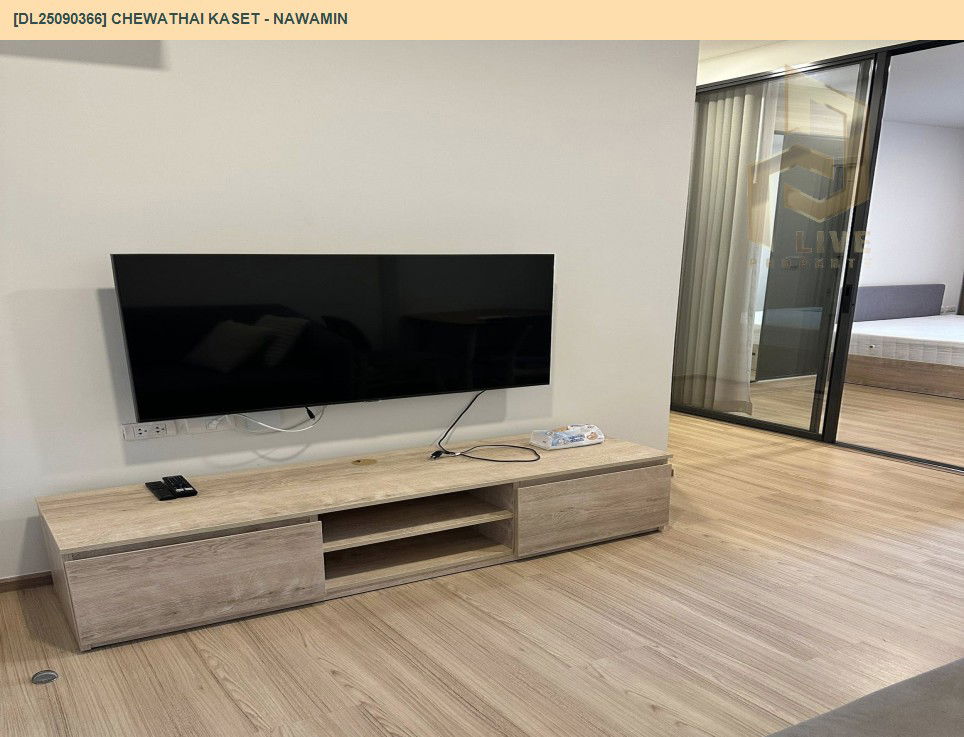 picture DL25090366 Condo for rent, Chewathai Kaset - Nawamin near -, ready to move in, call urgently 0656133286 LineID @897iyzll - 4/10