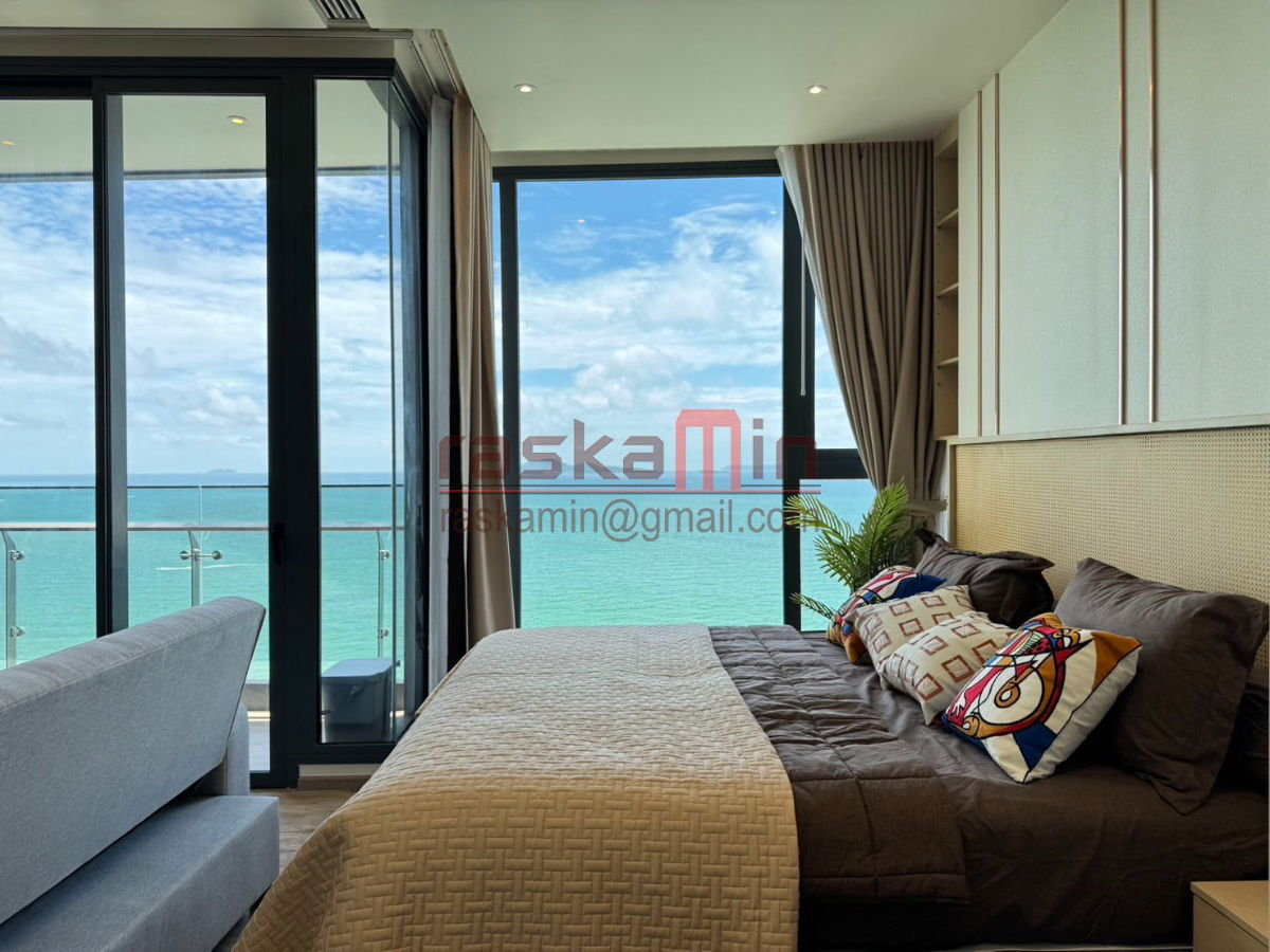 picture Luxury Beachfront Condo for Rent – AROM Wongamat, Pattaya - 5/13