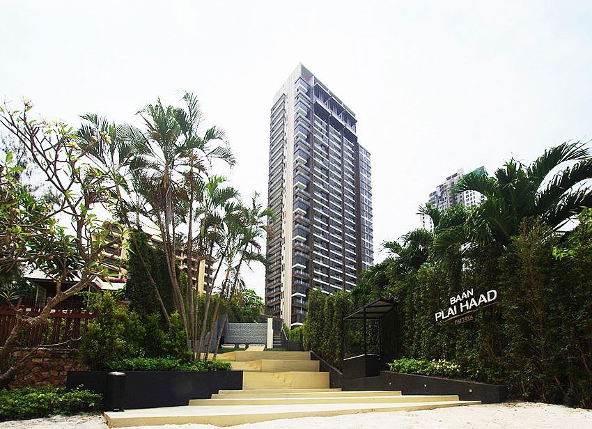 picture Call : 093-356-9415 Baan Plai Haad Pattaya @Wong Amat Beach 55 and 67 sq.m High floor Sea View, Fully furnished - 12/14