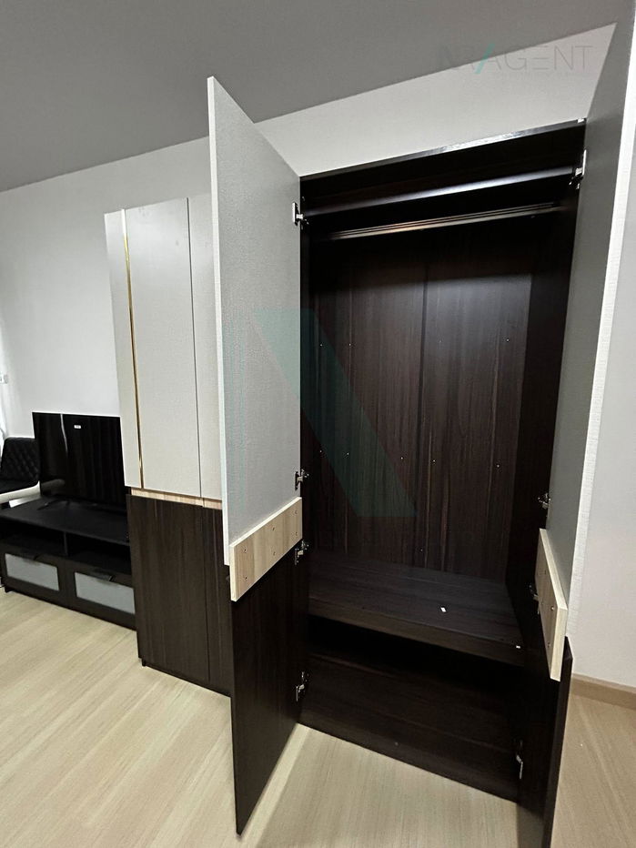 picture 🎉 For Rent Condo SUPALAI VERANDA RAMA 9 Building 1, Floor 28,Studio, Room size 30 sqm - 3/8