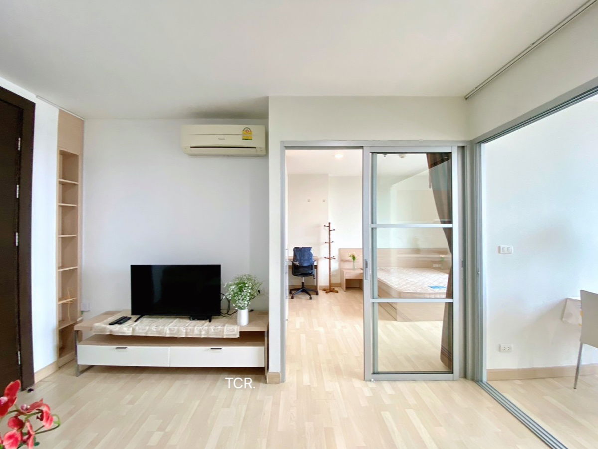 รูป ห้องสวย✨ให้เช่า " 𝐑𝐡𝐲𝐭𝐡𝐦 𝐑𝐚𝐭𝐜𝐡𝐚𝐝𝐚 " 1 ห้องนอน 46 ตร.ม. ติด MRT-รัชดาภิเษก [251217] - รูปที่ 4/17