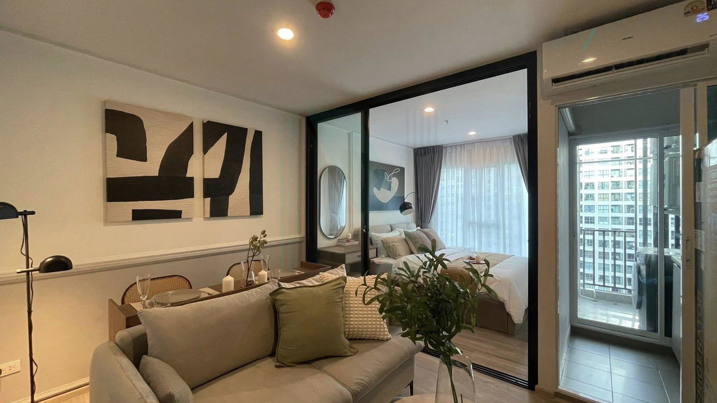picture 🚩 For Rent Condo REGENT HOME BANGNA Building A, Floor 24,1 bed room, Room size 28.00 sqm - 4/8