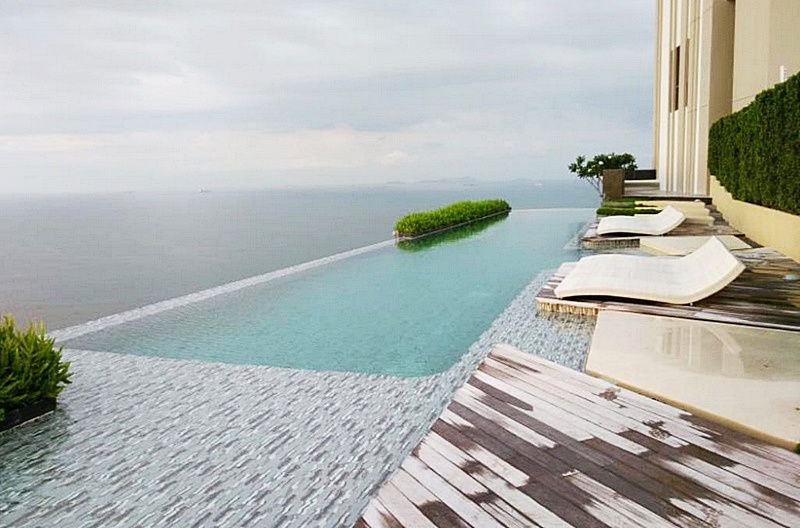 picture Call : 093-356-9415 Baan Plai Haad Pattaya @Wong Amat Beach 55 and 67 sq.m High floor Sea View, Fully furnished - 10/14