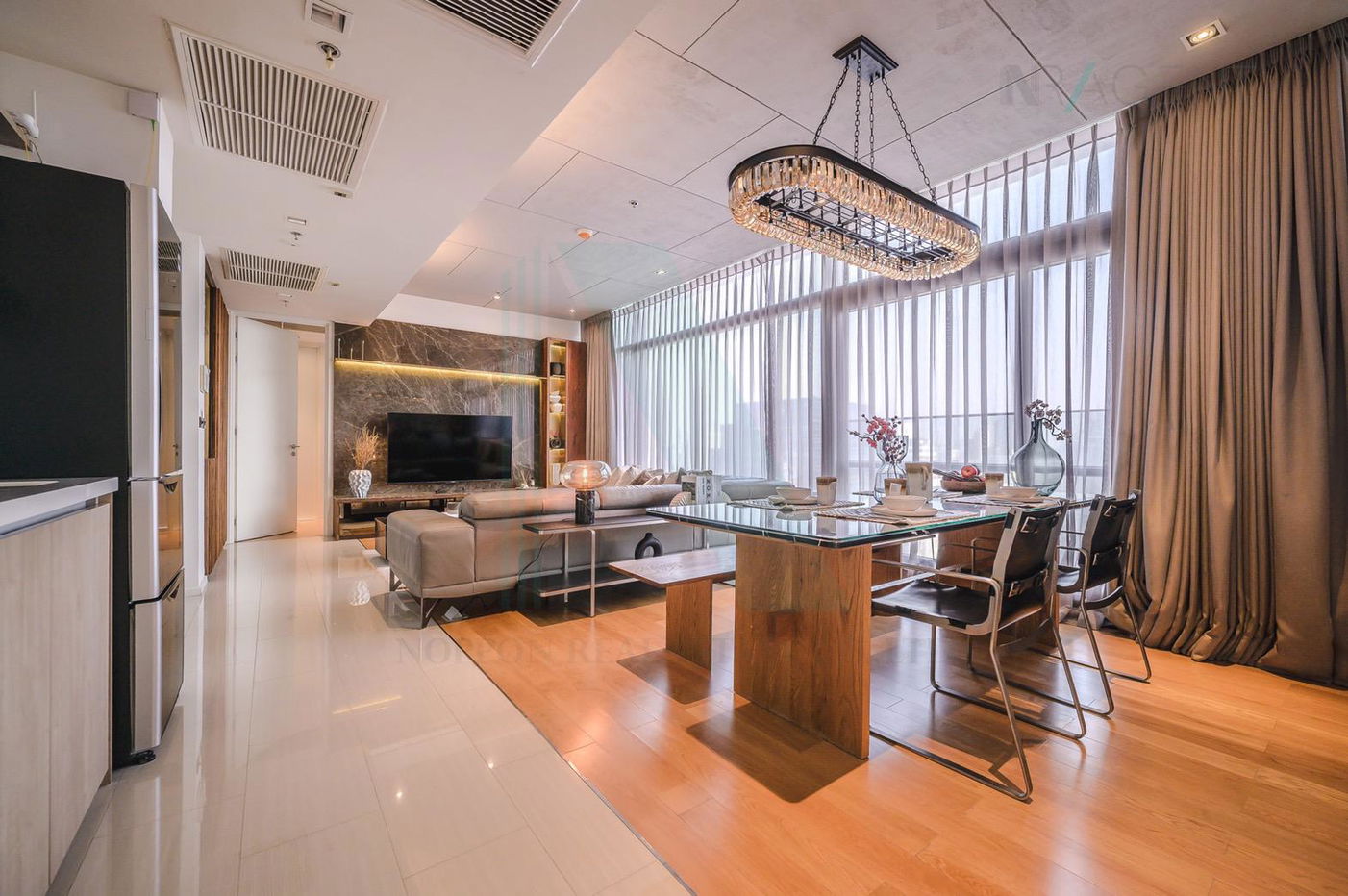 รูป 🔺 ให้เช่าคอนโด เซอร์เคิล 2 ลิฟวิ่ง โปรโตไทป์ อาคาร 1 ชั้น 30 2 ห้องนอน ขนาด 84.00 ตรม ใกล้ ห้างสรรพสินค้าเซ็นทรัลชิดลม - รูปที่ 7/8